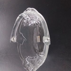 Mikasa crystal holiday dish